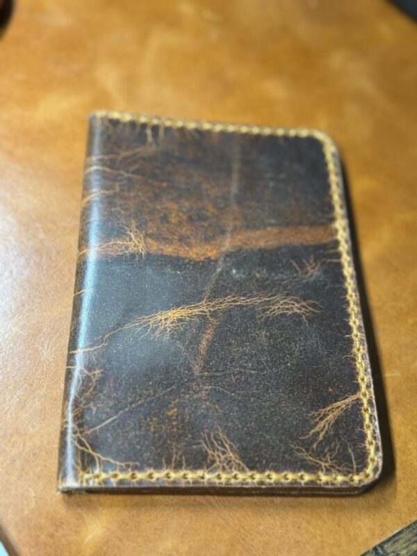 WAX PULLUP HALF LONG WALLET - Image 2